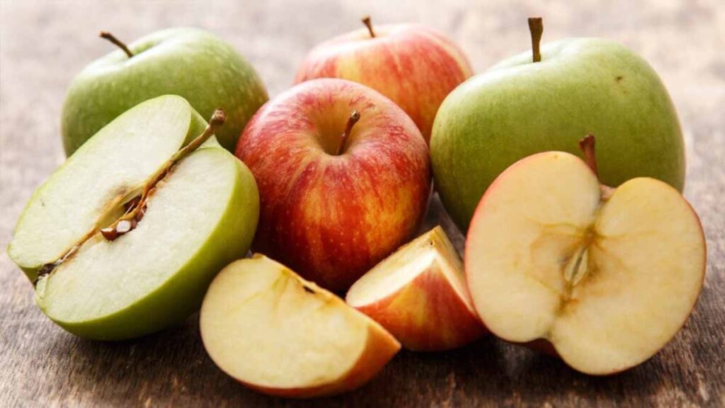 Sliced apples for weight loss